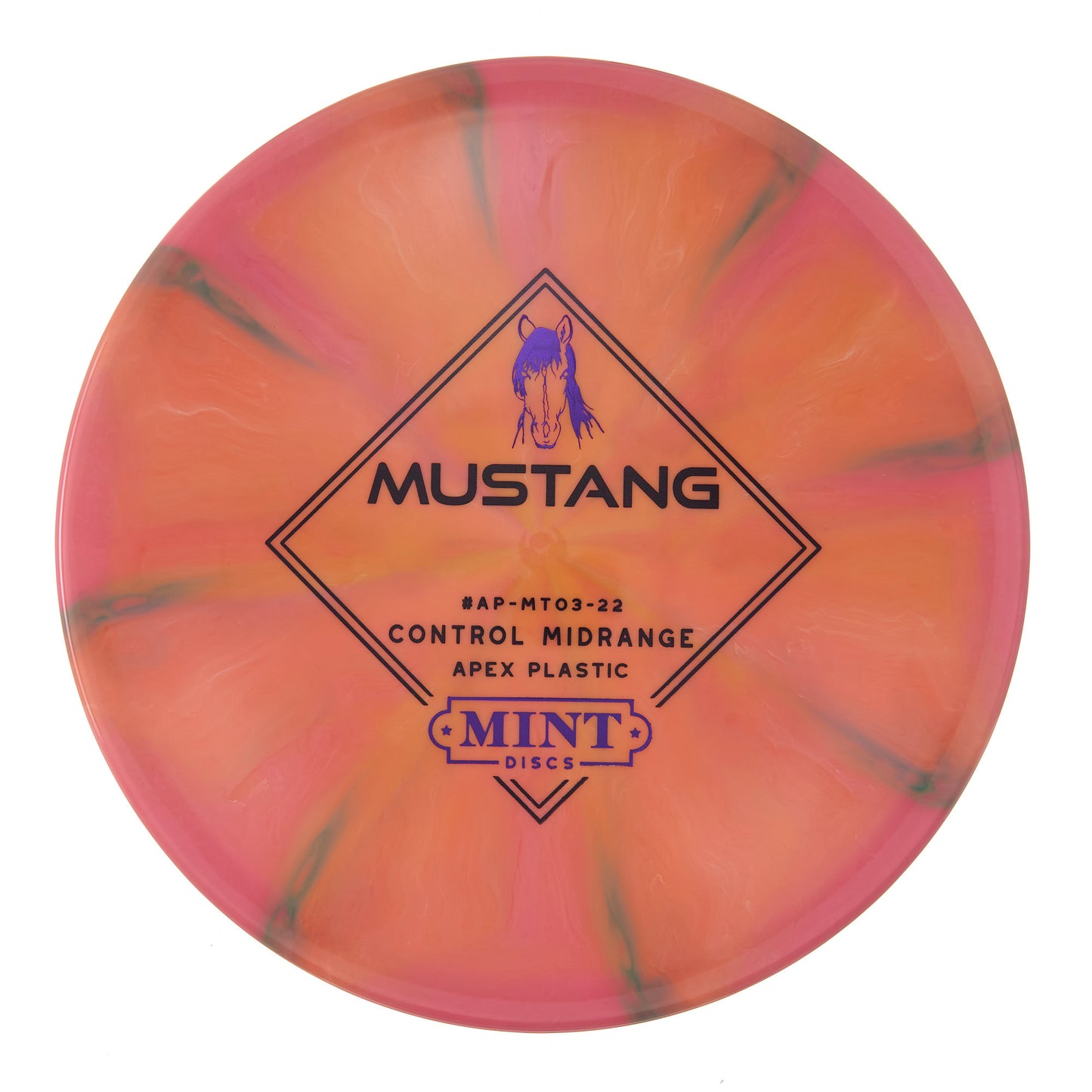 Mint Discs Mustang - Apex Swirly  176g | Style 0007