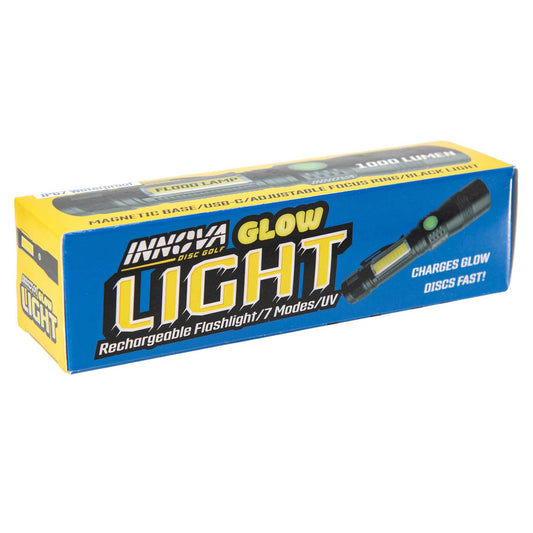 LED/UV Rechargeable Flashlight