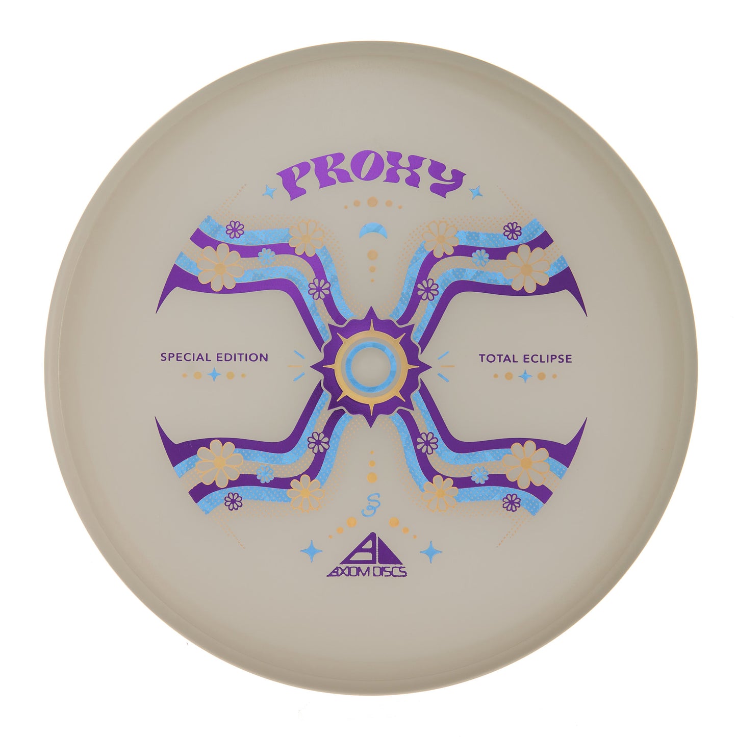 Axiom Proxy - Special Edition Total Eclipse Purple Core White Rim 173g | Style 0021