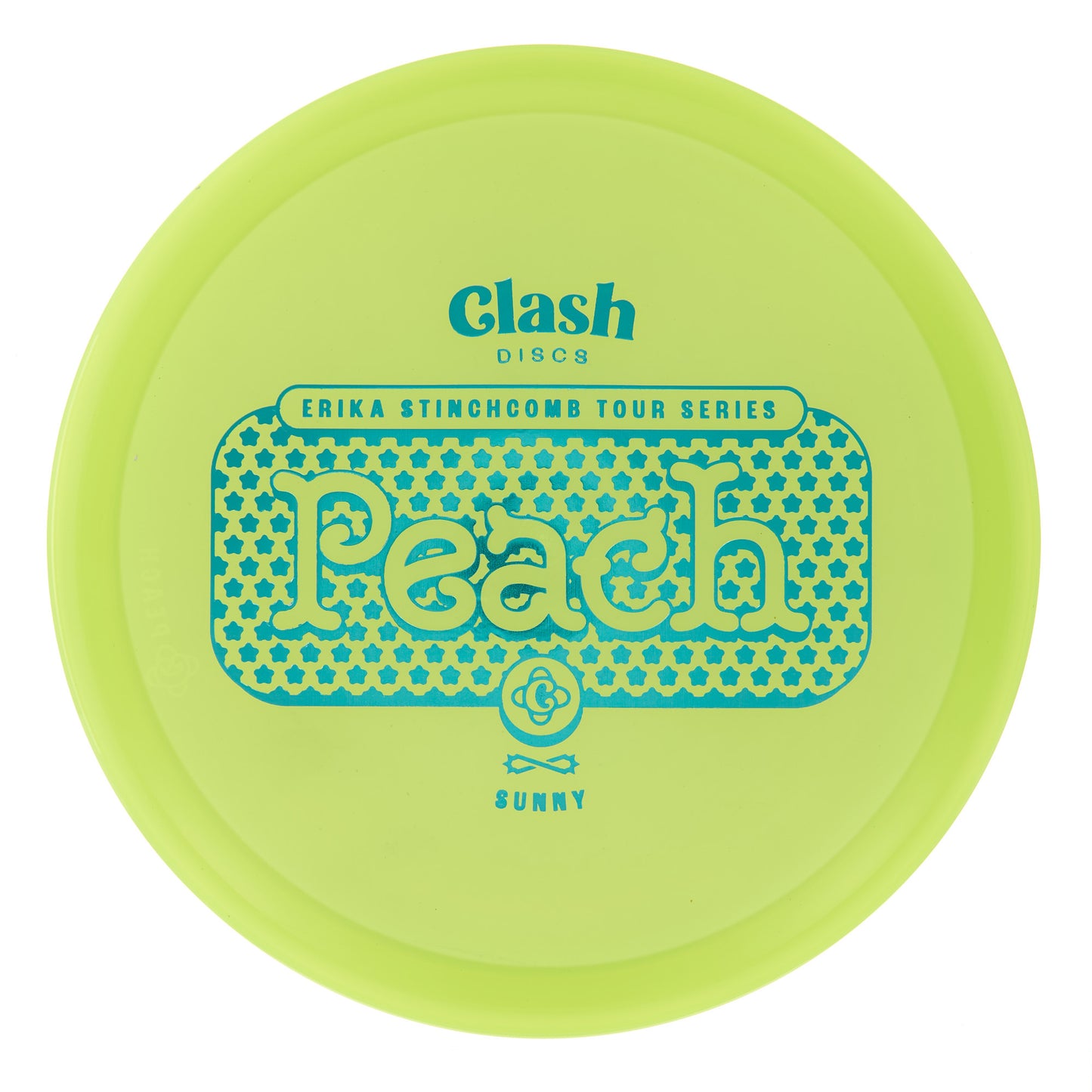 Clash Discs Peach - Erika Stinchcomb Tour Series Sunny 178g | Style 0002