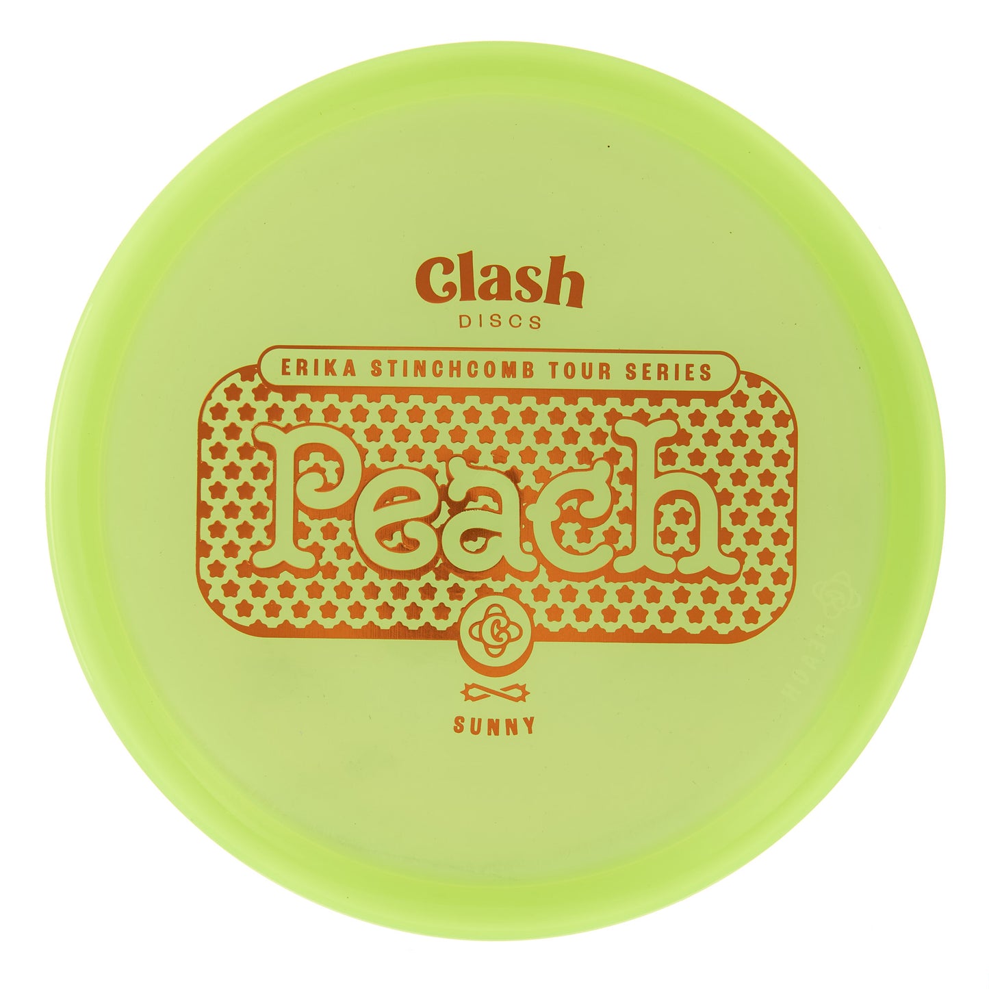 Clash Discs Peach - Erika Stinchcomb Sunny 179g | Style 0001