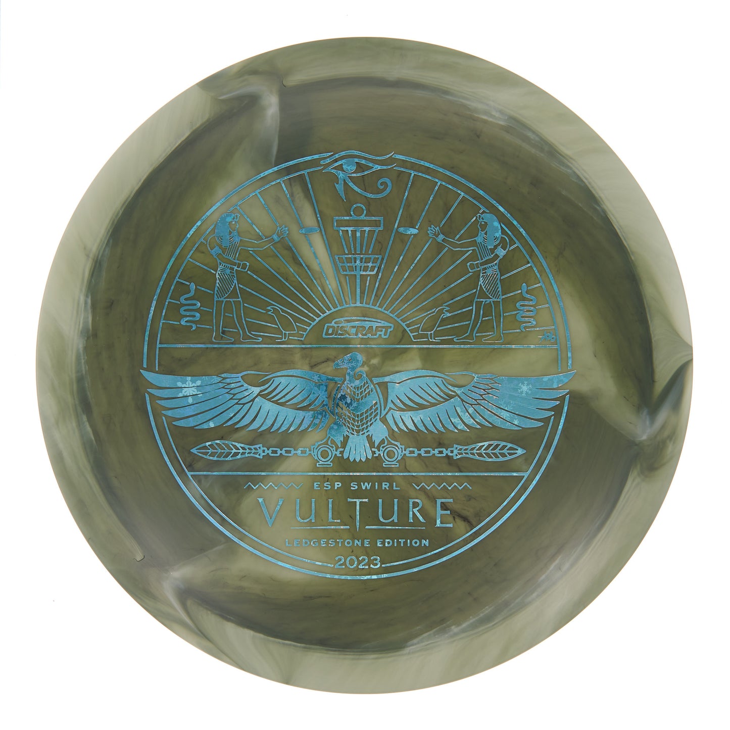 Discraft Vulture - 2023 Ledgestone Edition Tour Series ESP Swirl 177g | Style 0005