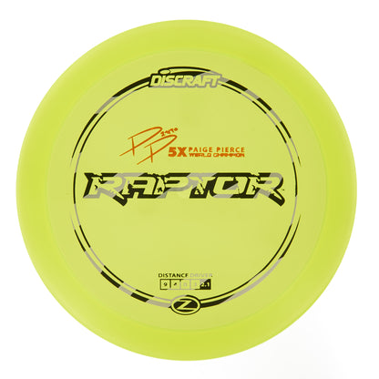 Discraft Raptor - Paige Pierce 5X World Champion Z Line 177g | Style 0003