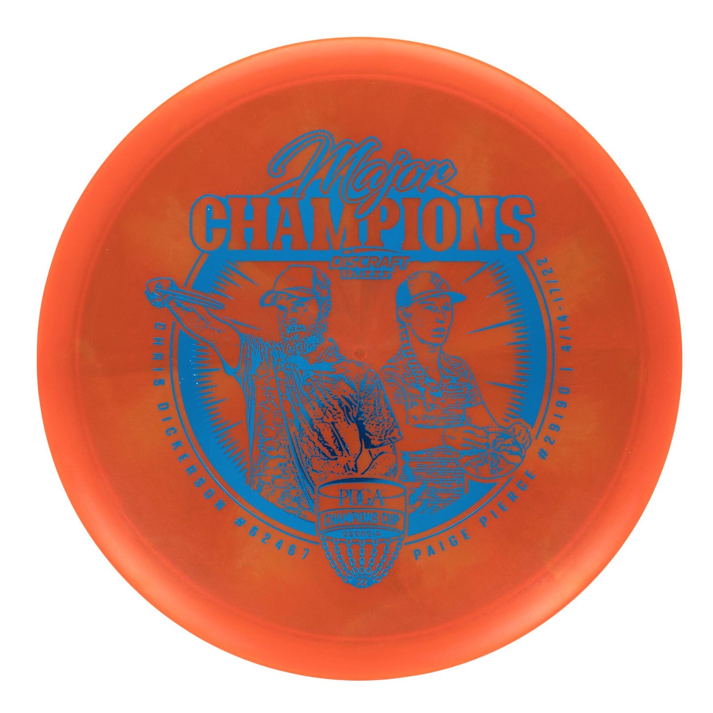 Discraft Buzzz - Ledgestone 2022 Edition Major Champions Stamp Z Swirl 175g | Style 0002