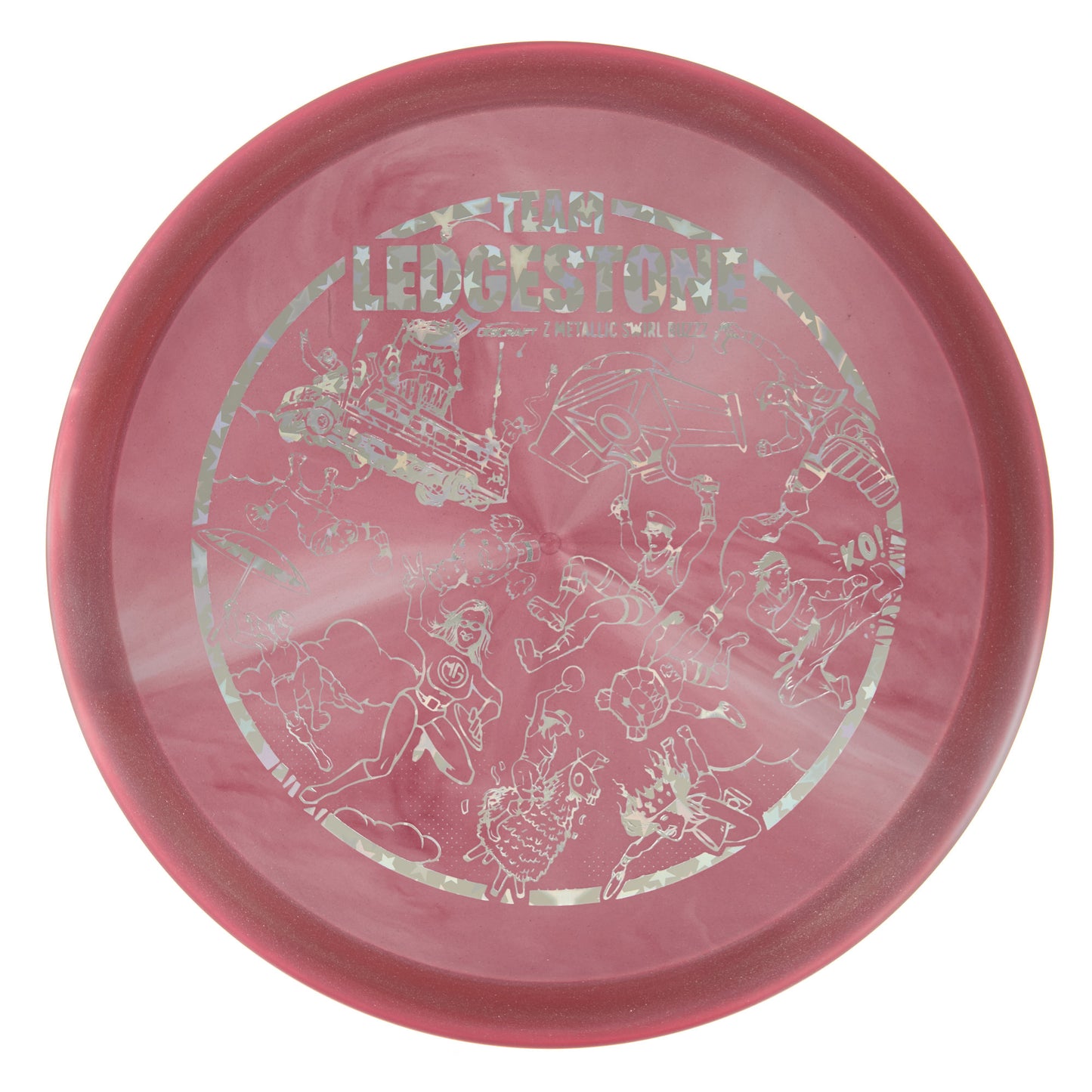 Discraft Buzzz - 2023 Ledgestone Fortnite Edition Z Metallic Swirl 178g | Style 0028