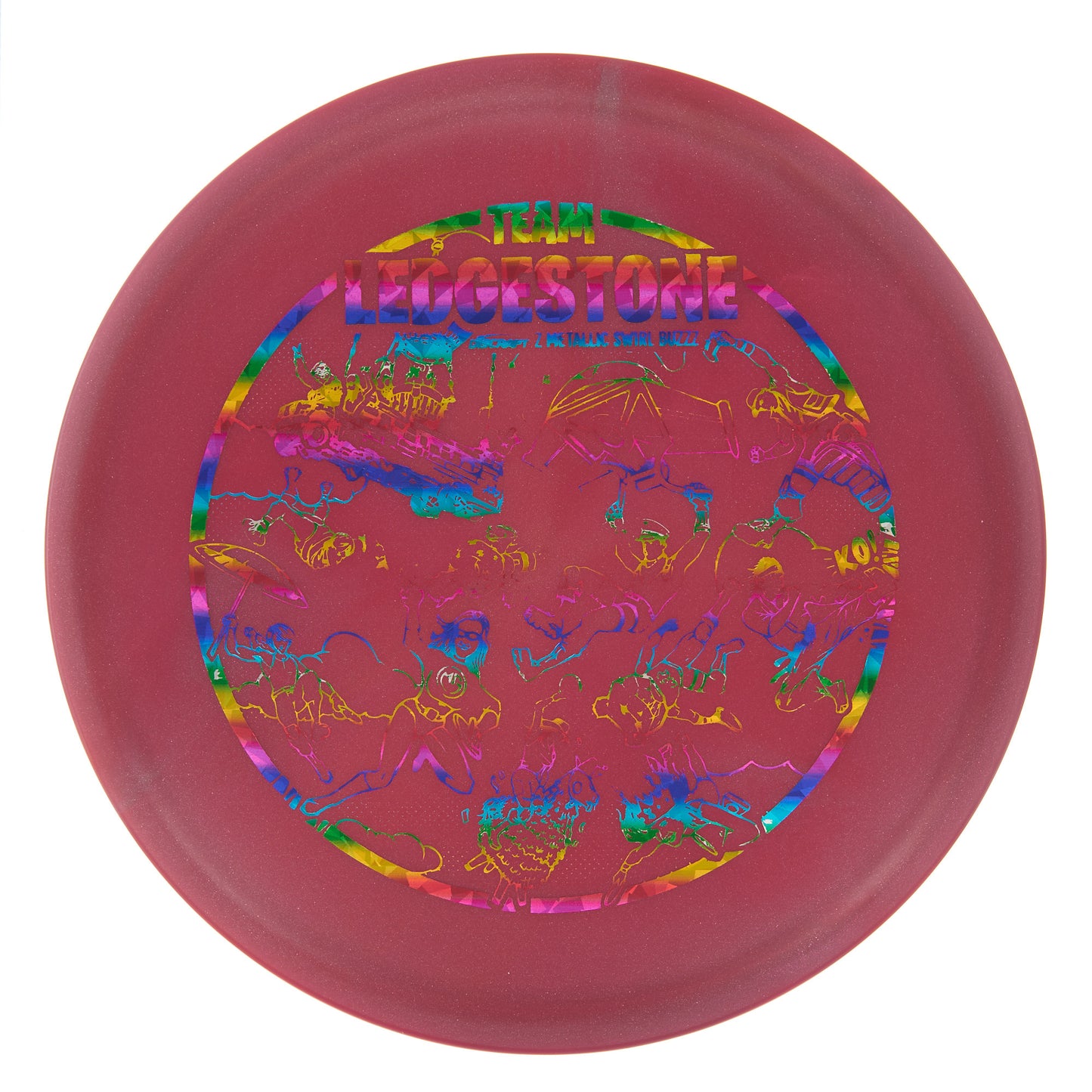 Discraft Buzzz - 2023 Ledgestone Fortnite Edition Z Metallic Swirl 180g | Style 0019