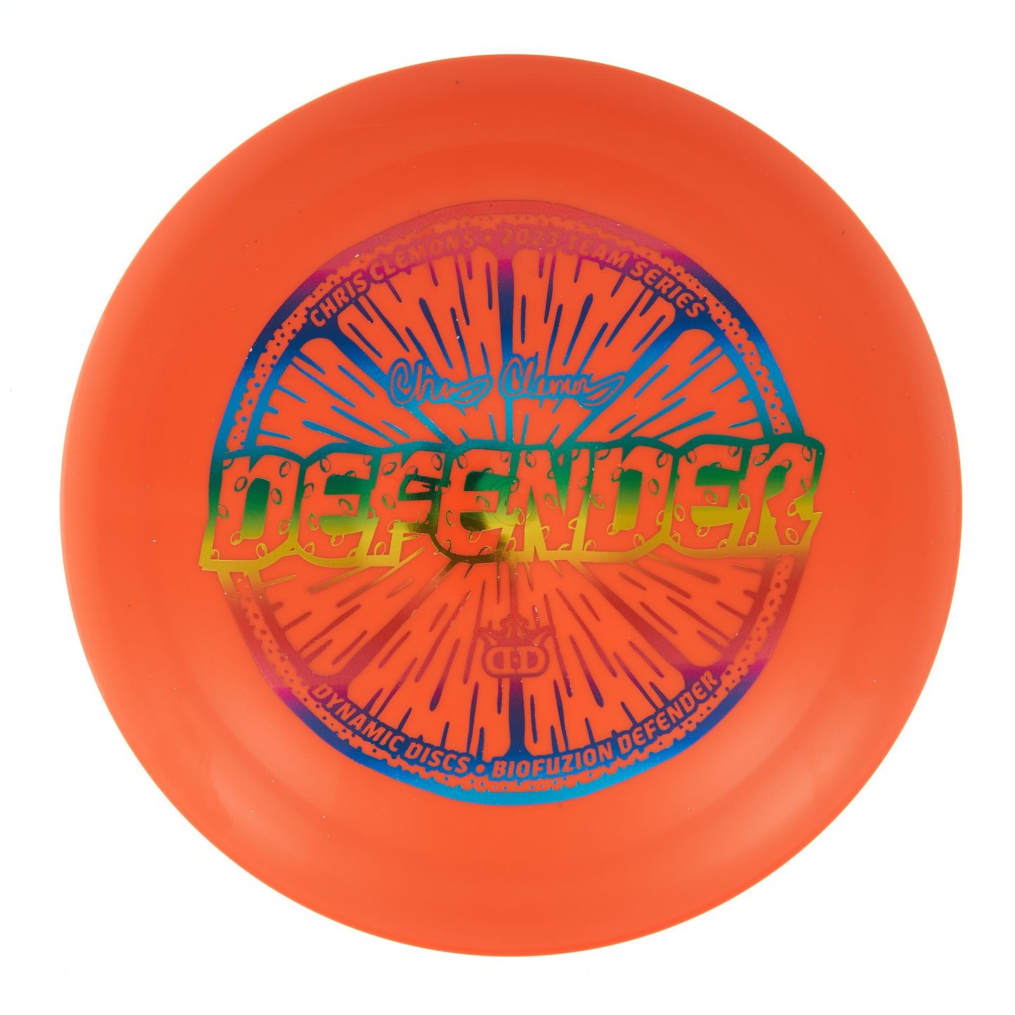 Dynamic Discs Defender - 2023 Chris Clemons Team Series BioFuzion 174g | Style 0006