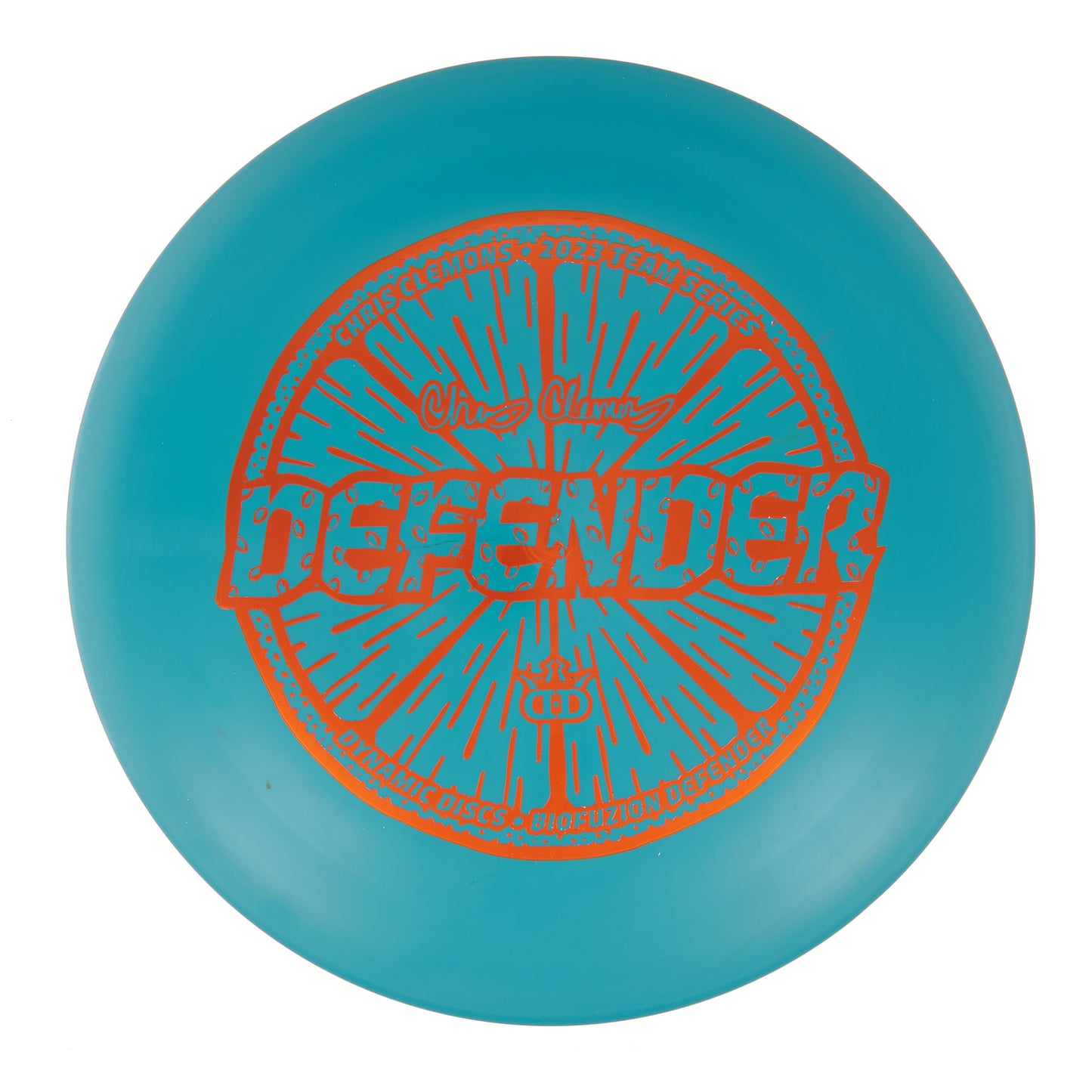 Dynamic Discs Defender - 2023 Chris Clemons Team Series BioFuzion 174g | Style 0009