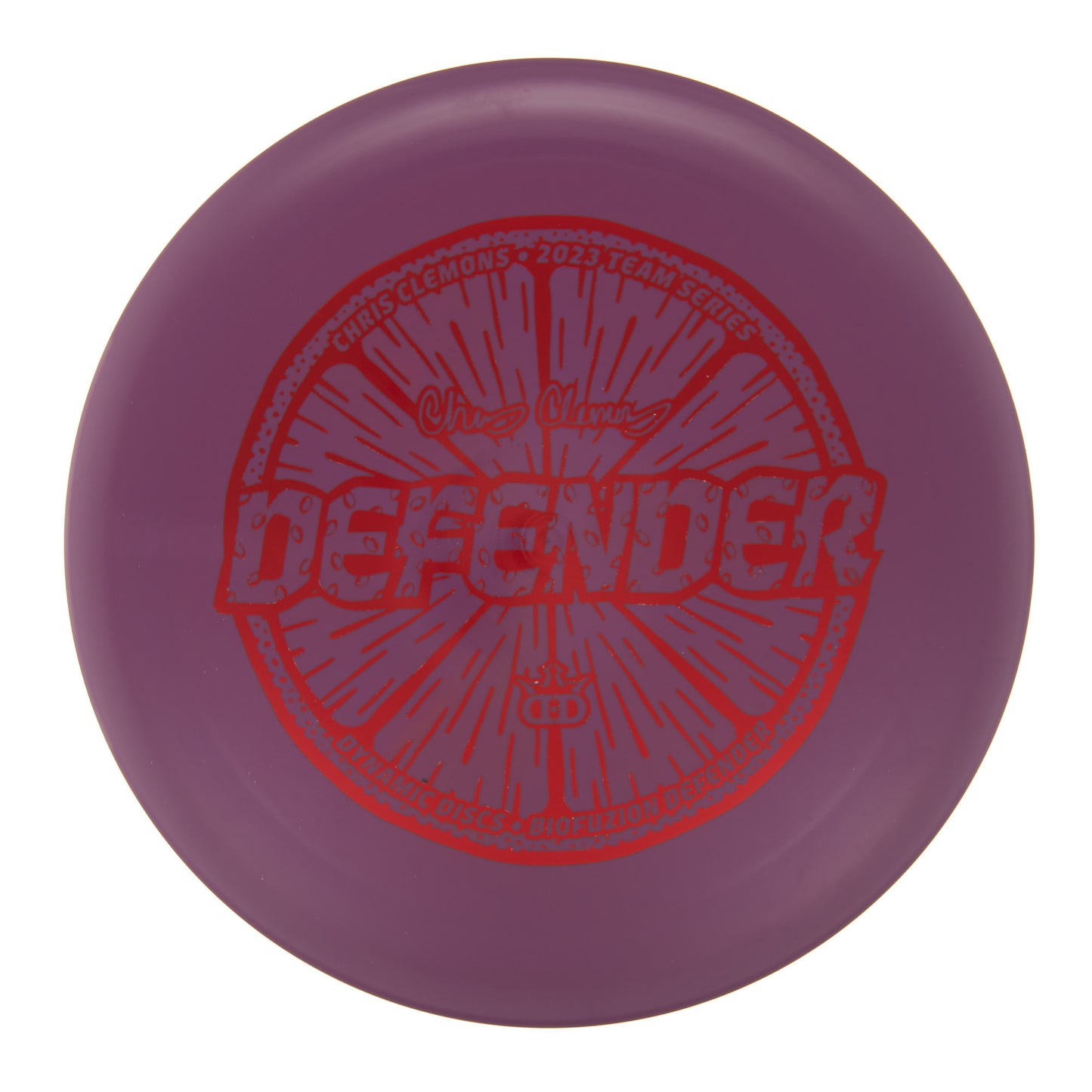 Dynamic Discs Defender - 2023 Chris Clemons Team Series BioFuzion 175g | Style 0002