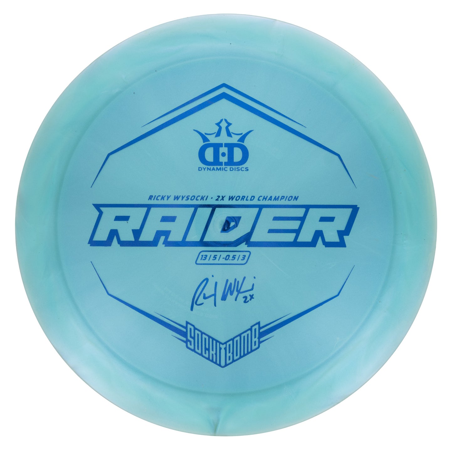 Dynamic Discs Raider - Sockibomb Lucid-X Chameleon 173g | Style 0001