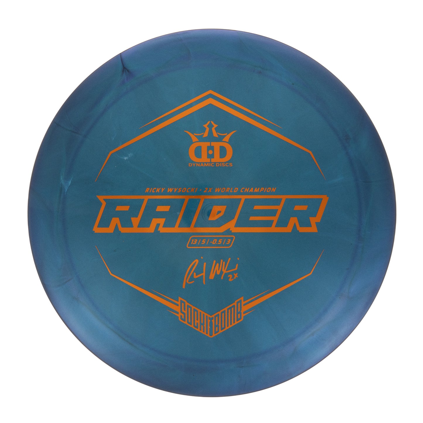 Dynamic Discs Raider - Sockibomb Lucid-X Chameleon 175g | Style 0003