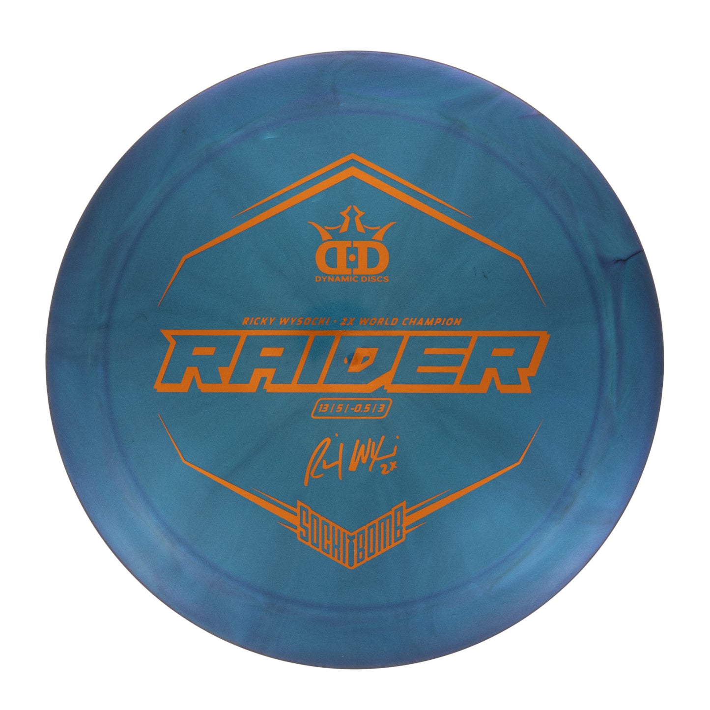 Dynamic Discs Raider - Sockibomb Lucid-X Chameleon 176g | Style 0003