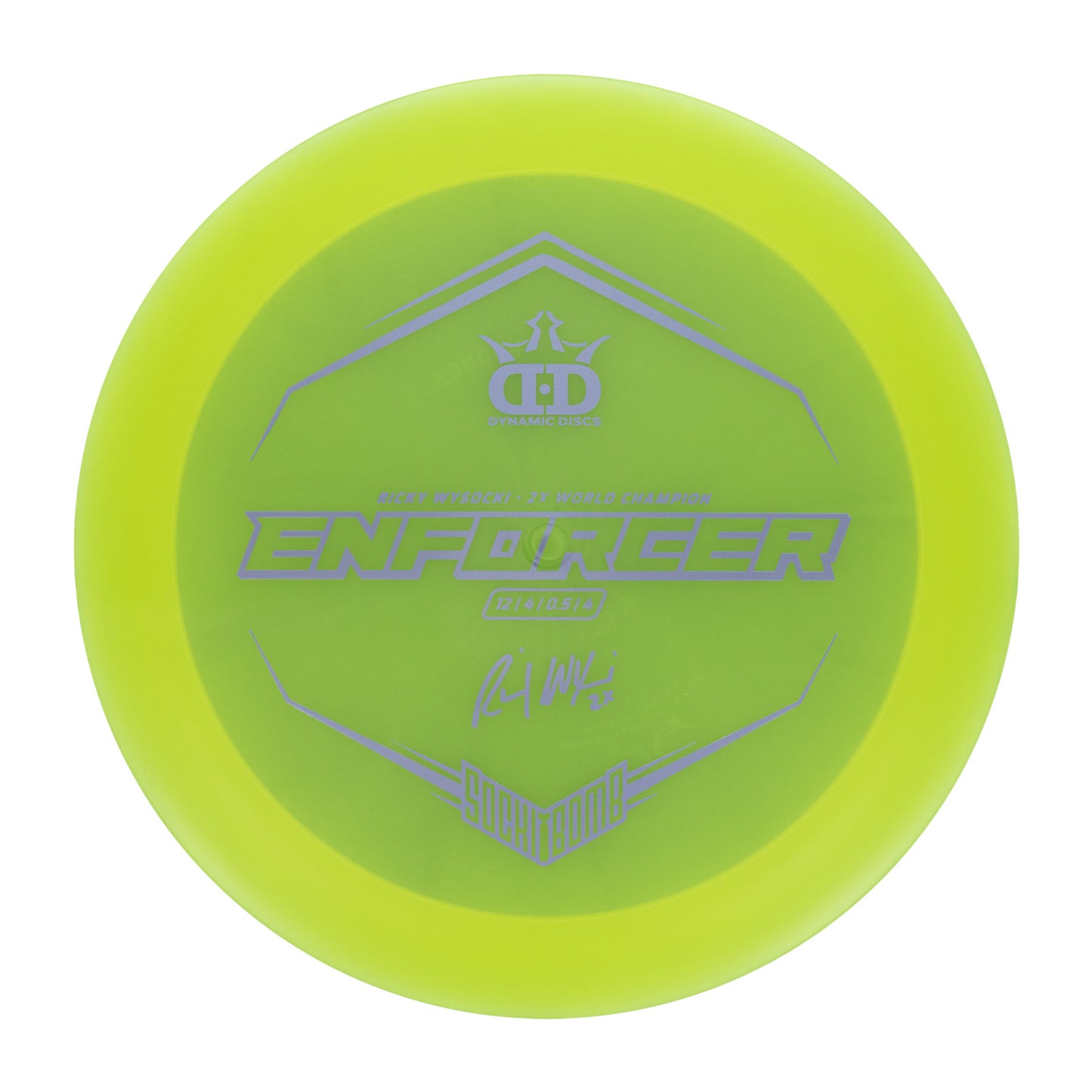 Dynamic Discs Enforcer - Ricky Wysocki Sockibomb Lucid-X 175g | Style 0002