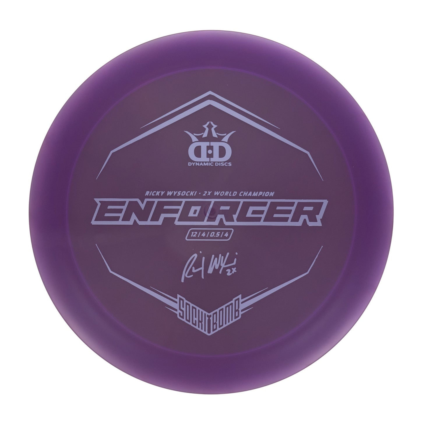 Dynamic Discs Enforcer - Ricky Wysocki Sockibomb Lucid-X 175g | Style 0003