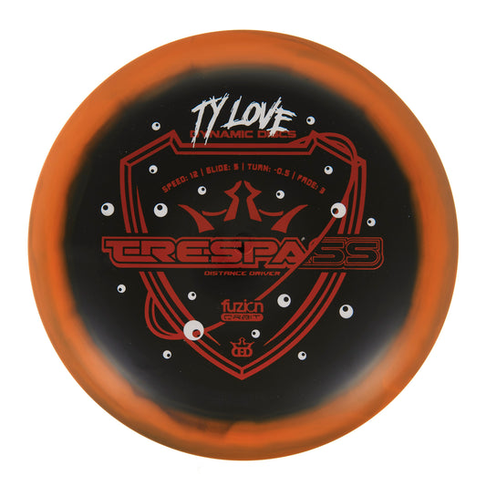 Dynamic Discs Trespass - 2023 Ty Love Team Series Fuzion Orbit 176g | Style 0001