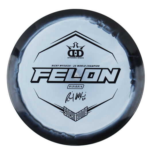 Dynamic Discs Felon - Ricky Wysocki Sockibomb Stamp Fuzion Orbit 175g | Style 0001