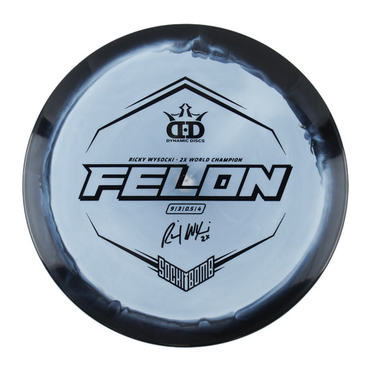 Dynamic Discs Felon - Ricky Wysocki Sockibomb Stamp Fuzion Orbit 175g | Style 0002