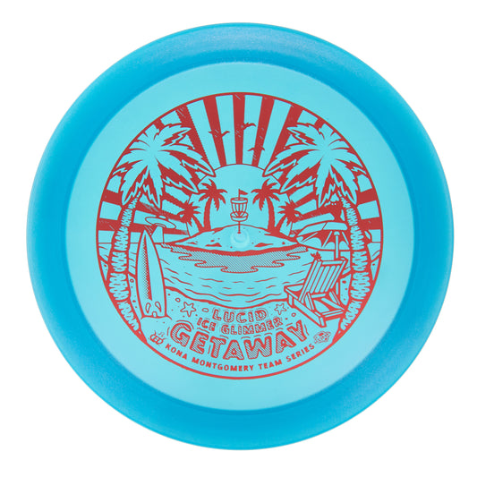 Dynamic Discs Getaway - 2023 Kona Montgomery Team Series Lucid Ice Glimmer 174g | Style 0001