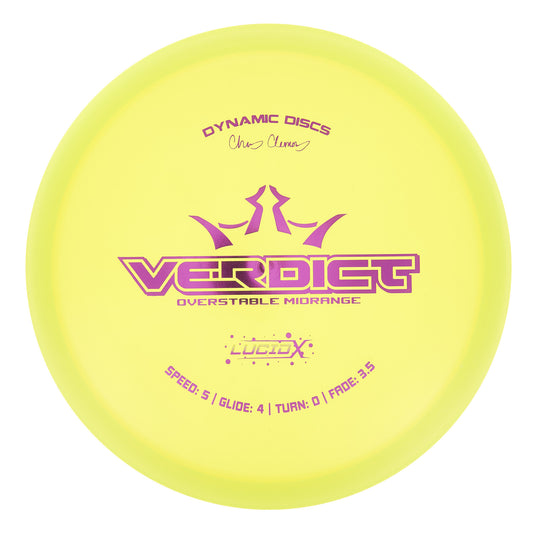 Dynamic Discs Verdict - Chris Clemons 2023 Team Series Lucid X Glimmer 175g | Style 0003