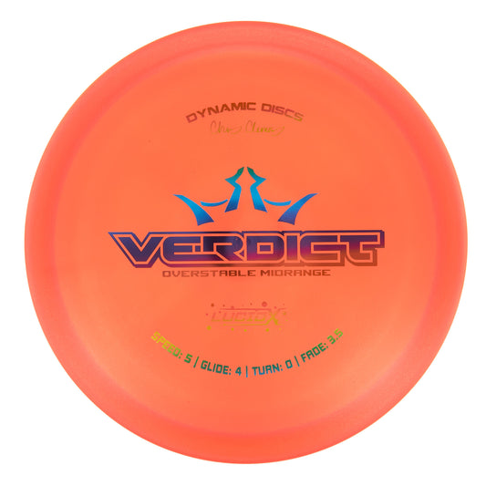 Dynamic Discs Verdict - Chris Clemons 2023 Team Series Lucid X Glimmer 175g | Style 0004