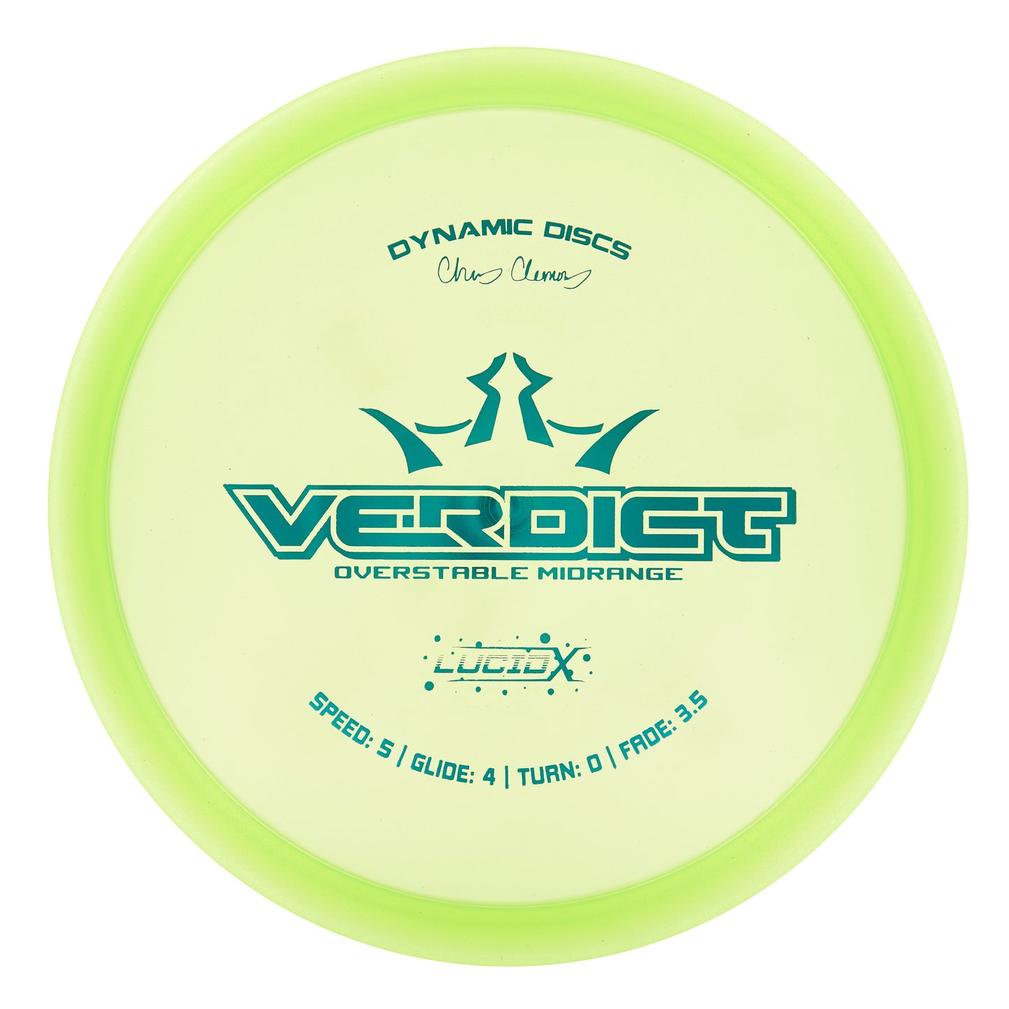 Dynamic Discs Verdict - Chris Clemons 2023 Team Series Lucid X Glimmer 176g | Style 0008