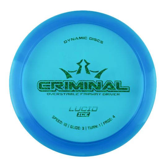 Dynamic Discs Criminal - Lucid Ice 174g | Style 0001