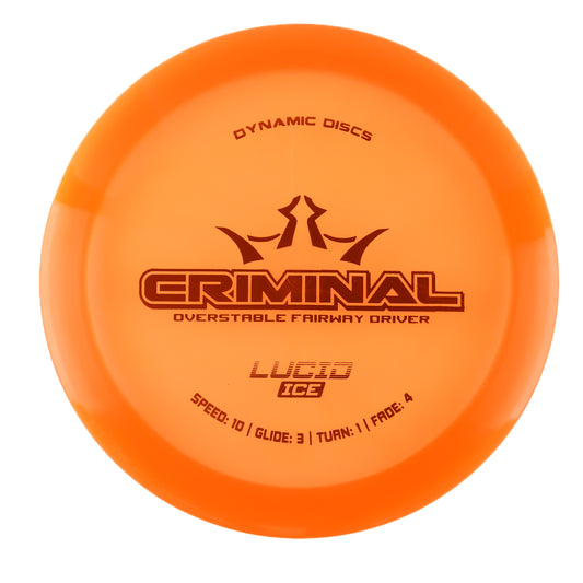 Dynamic Discs Criminal - Lucid Ice 175g | Style 0002