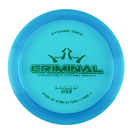 Dynamic Discs Criminal - Lucid Ice 175g | Style 0005