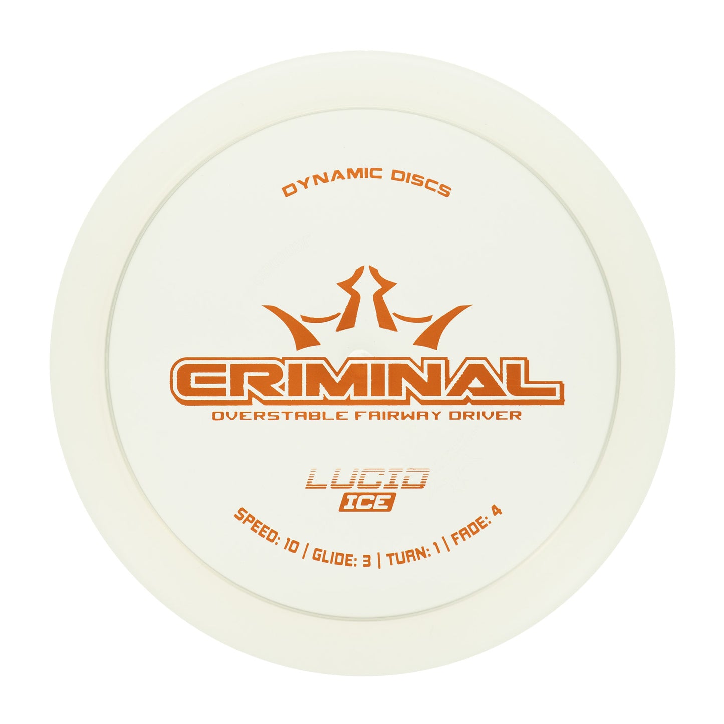 Dynamic Discs Criminal - Lucid Ice 175g | Style 0007