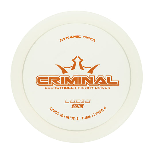 Dynamic Discs Criminal - Lucid Ice 175g | Style 0007