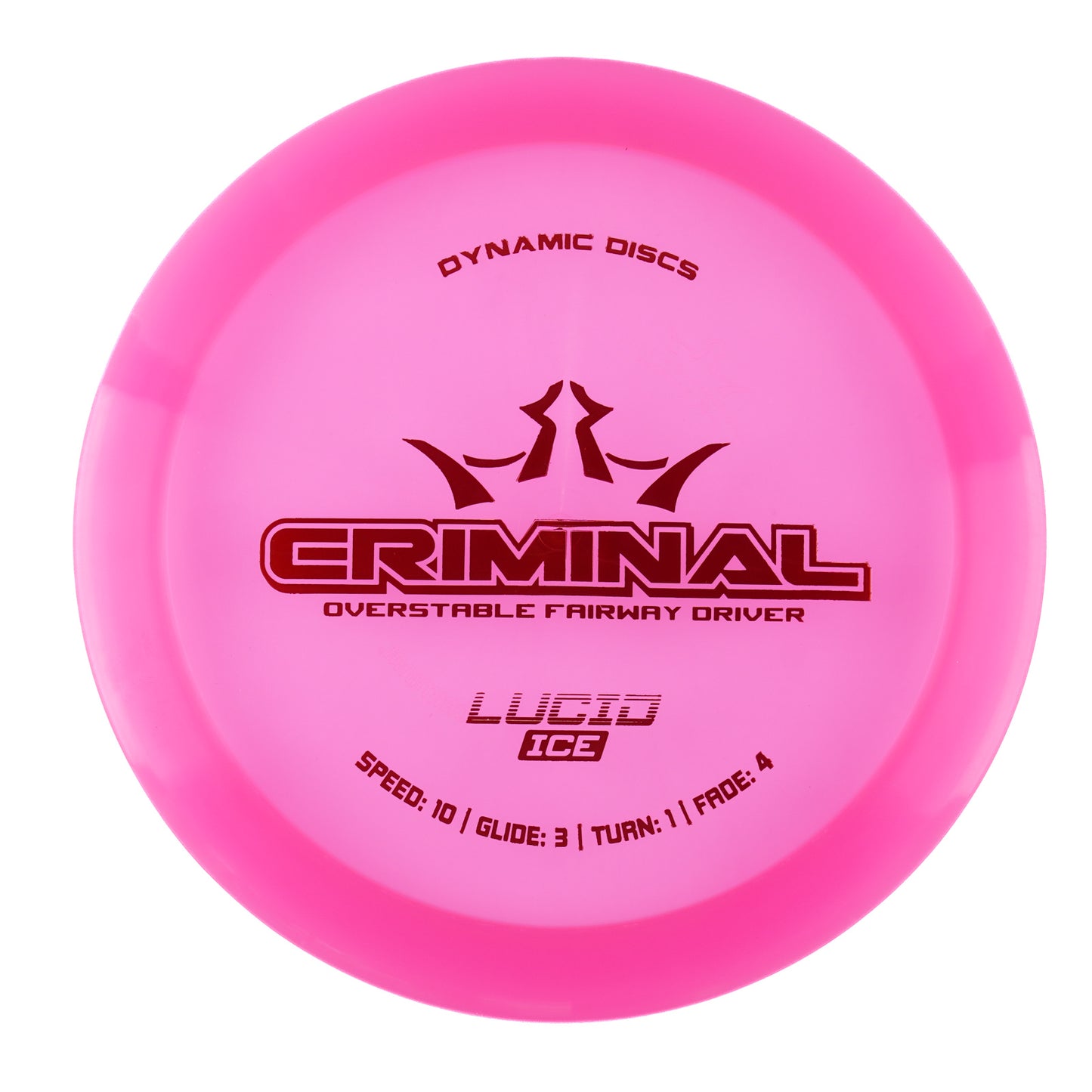 Dynamic Discs Criminal - Lucid Ice 176g | Style 0001