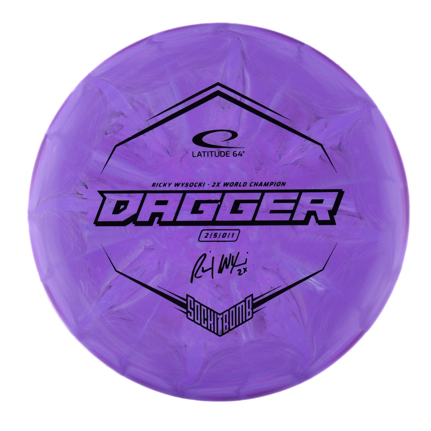 Latitude 64 Dagger - Ricky Wysocki Sockibomb Zero Hard Burst 173g | Style 0007