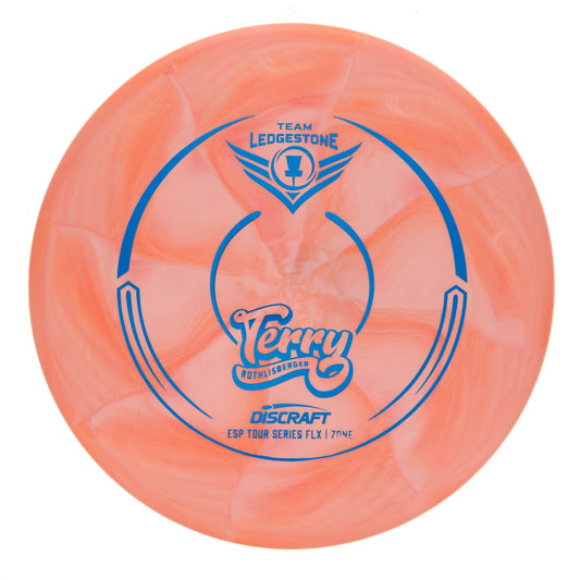 Discraft Zone - Tour Series Team Ledgestone Terry Rothlisberger ESP FLX Swirl 175g | Style 0009