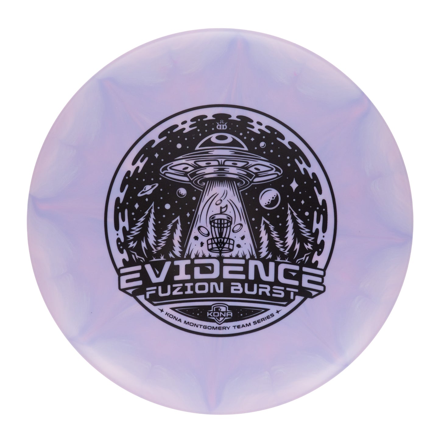 Dynamic Discs Evidence - 2023 Kona Montgomery Team Series Fuzion Burst 173g | Style 0003