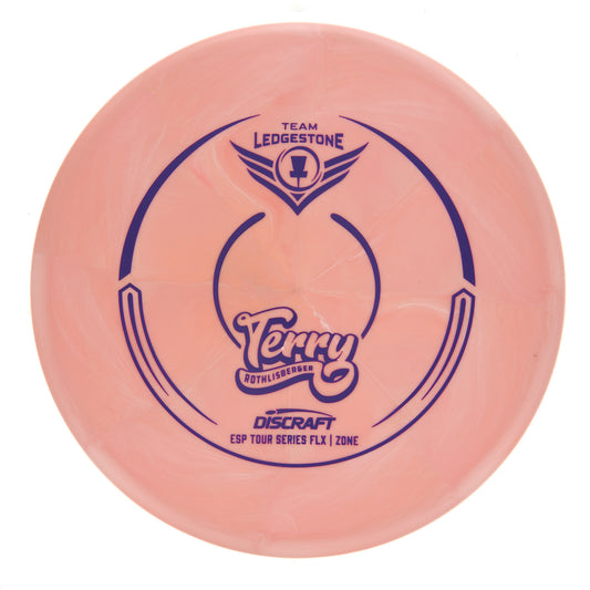 Discraft Zone - Tour Series Team Ledgestone Terry Rothlisberger ESP FLX Swirl 175g | Style 0008