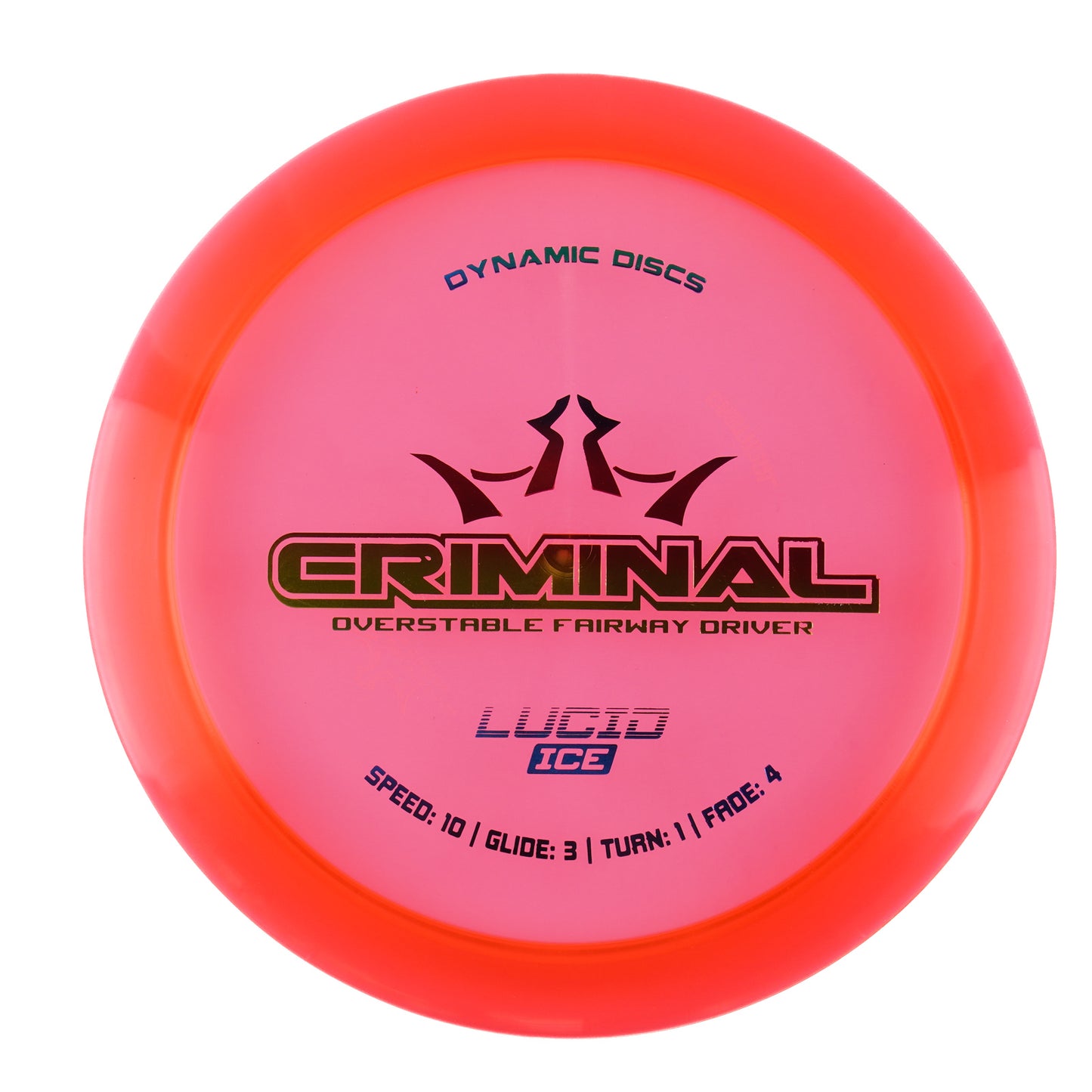 Dynamic Discs Criminal - Lucid Ice 176g | Style 0002