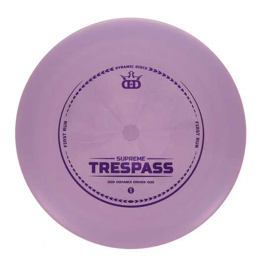 Dynamic Discs Trespass - First Run Supreme 175g | Style 0002