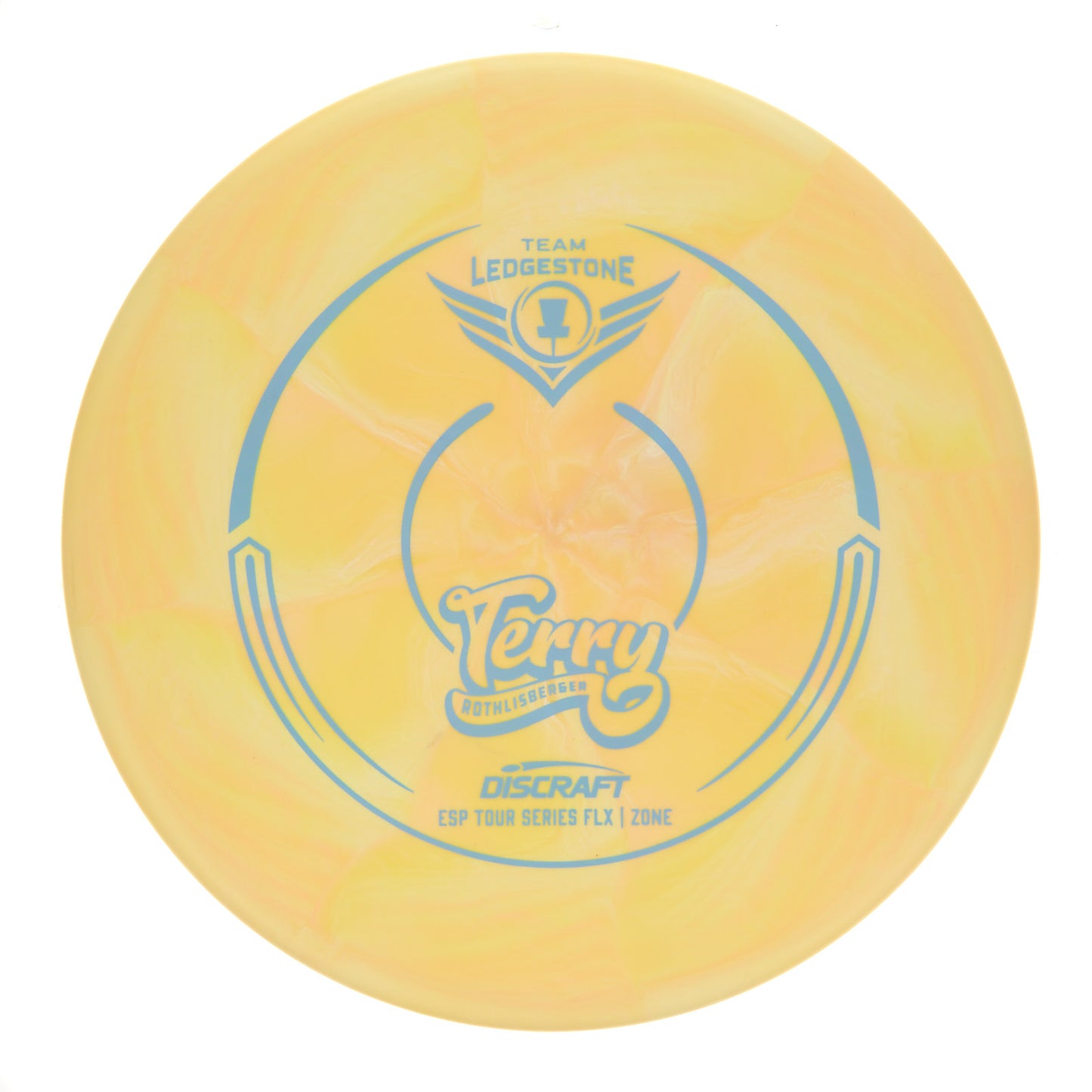 Discraft Zone - Tour Series Team Ledgestone Terry Rothlisberger ESP FLX Swirl 176g | Style 0004