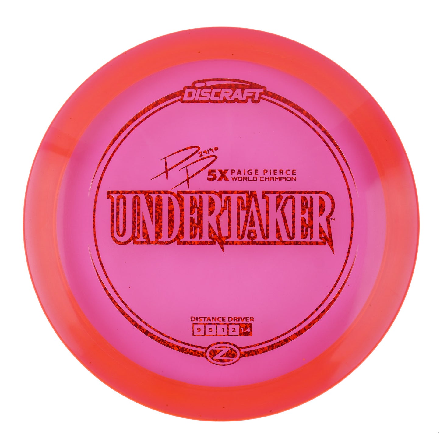 Discraft Undertaker - Paige Pierce Z-Line 173g | Style 0002