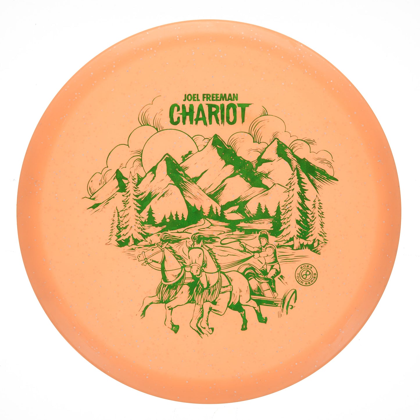 Infinite Discs Chariot - 2023 Joel Freeman Tour Series C-Blend Metal Flake Glow 179g | Style 0001