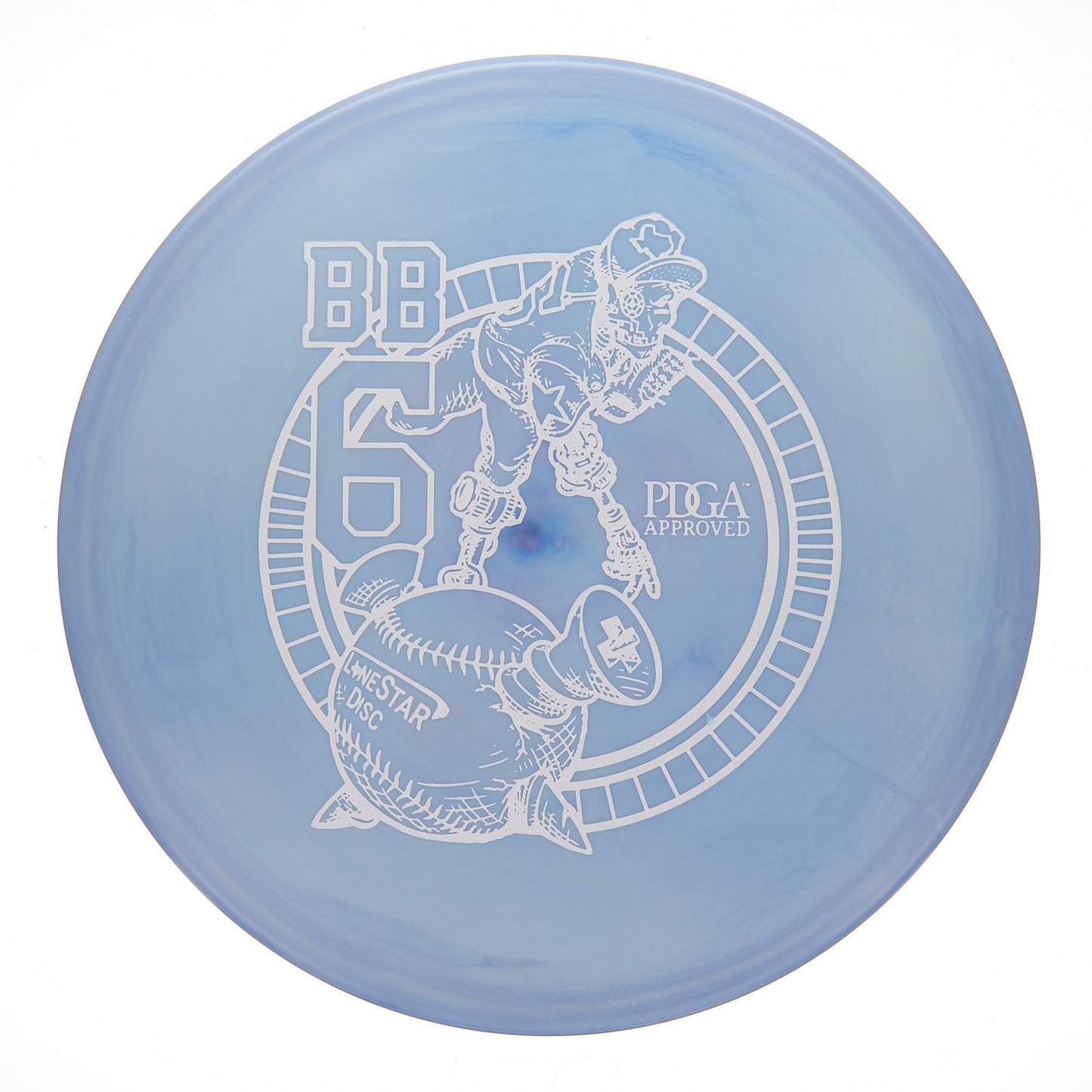 Lone Star Disc BB6 - Artist Series Baseball Bravo 175g | Style 0005