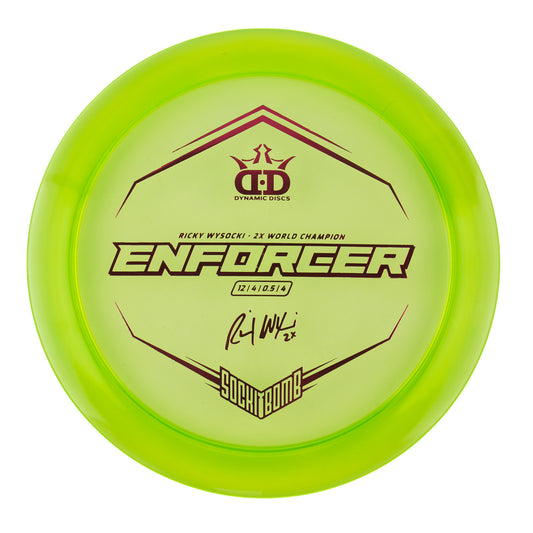 Dynamic Discs Enforcer - Ricky Wysocki Sockibomb Lucid-X 174g | Style 0001