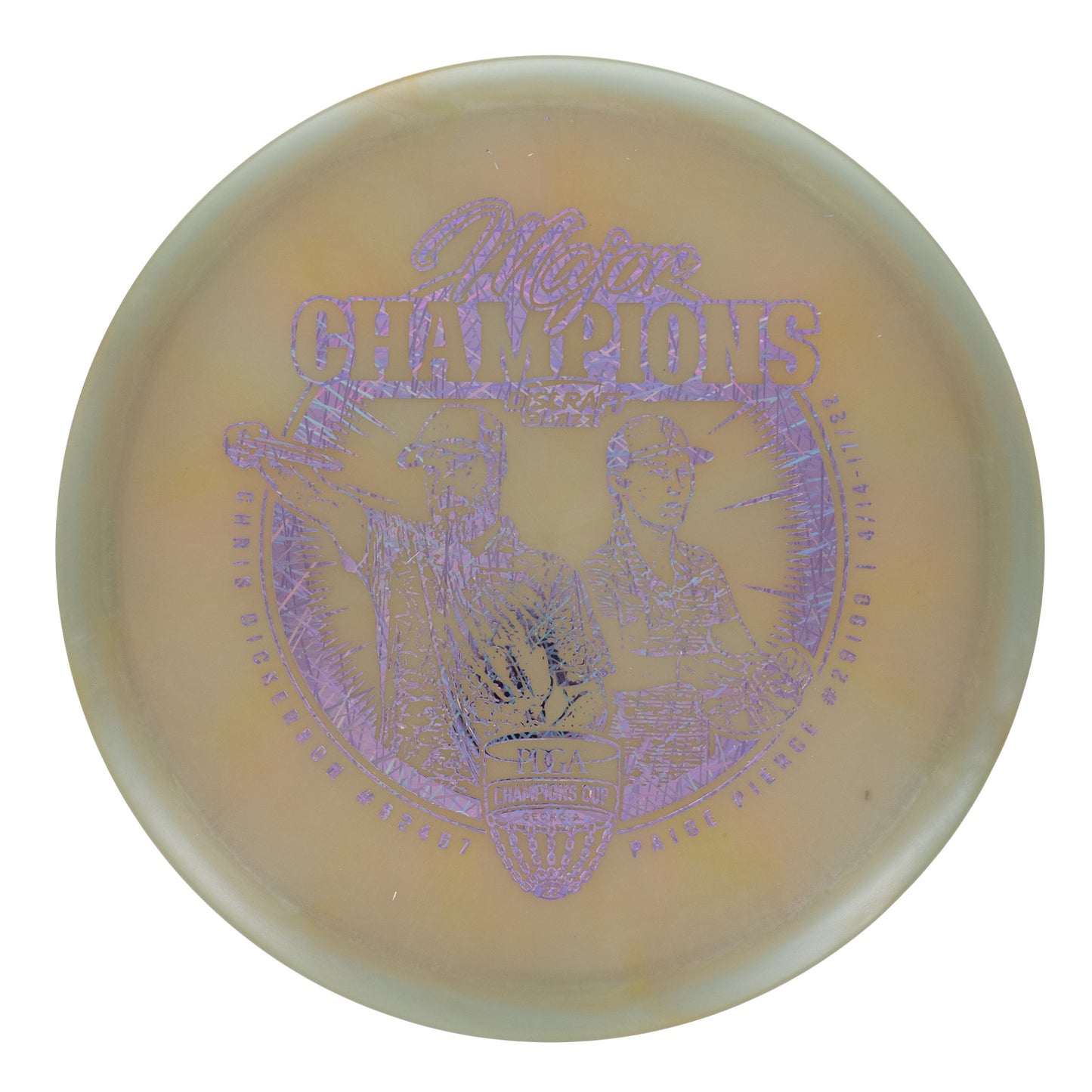 Discraft Buzzz - Ledgestone 2022 Edition Major Champions Stamp Z Swirl 179g | Style 0007