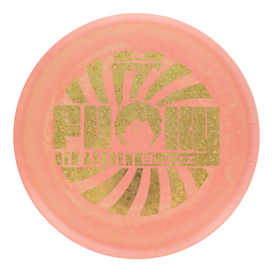 Discraft Buzzz - Ben Askren Funky Stamp ESP Swirl 177g | Style 0003