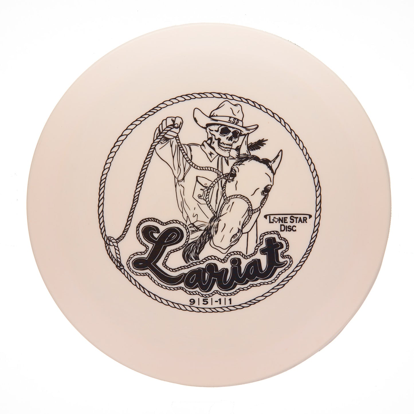 Lone Star Disc Lariat - Artist Series Lima 158g | Style 0001