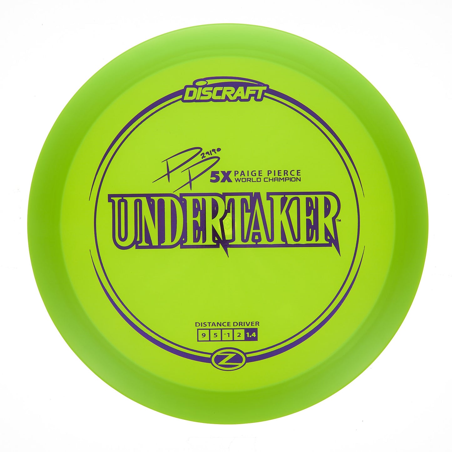 Discraft Undertaker - Paige Pierce Z-Line 174g | Style 0004