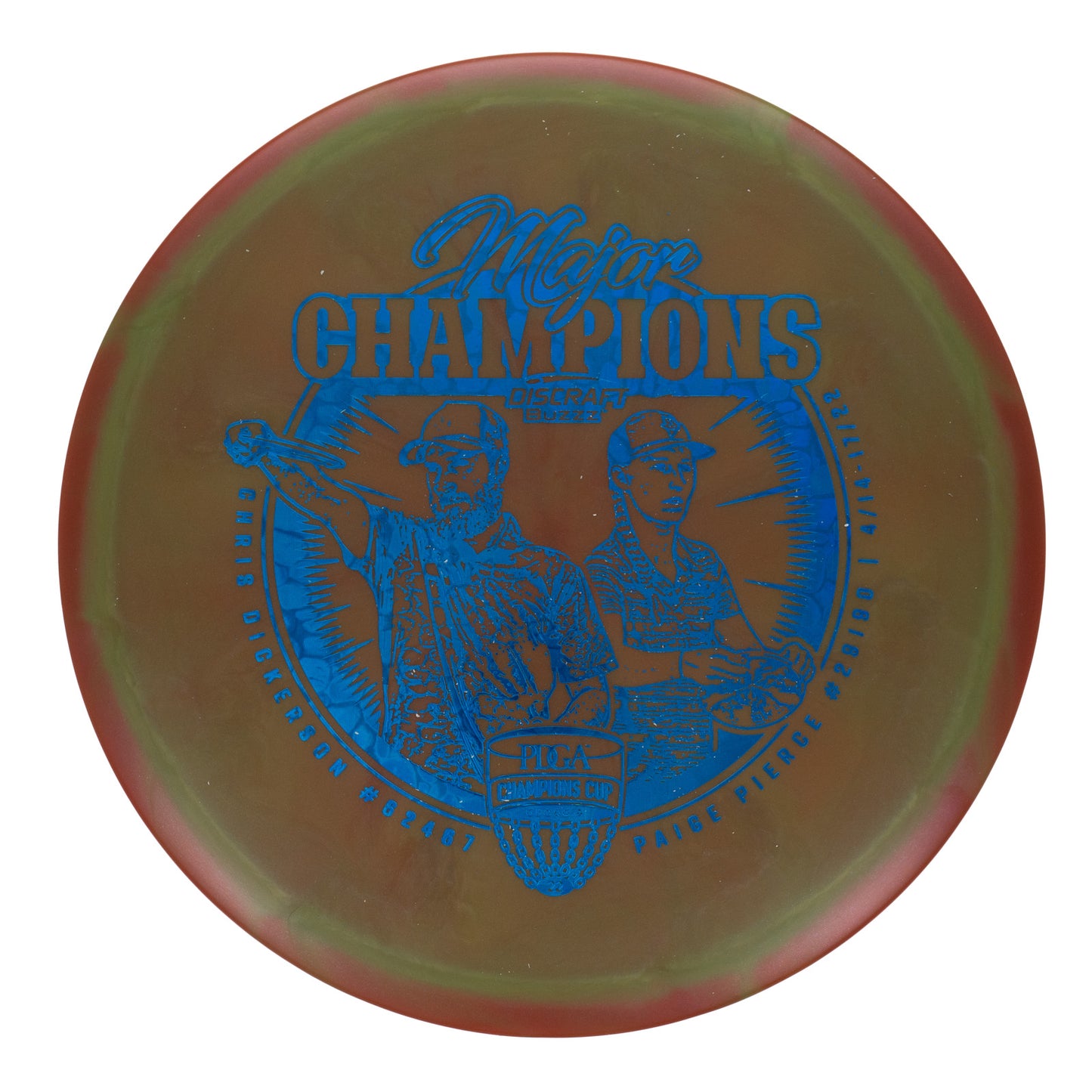 Discraft Buzzz - Ledgestone 2022 Edition Major Champions Stamp Z Swirl 180g | Style 0004