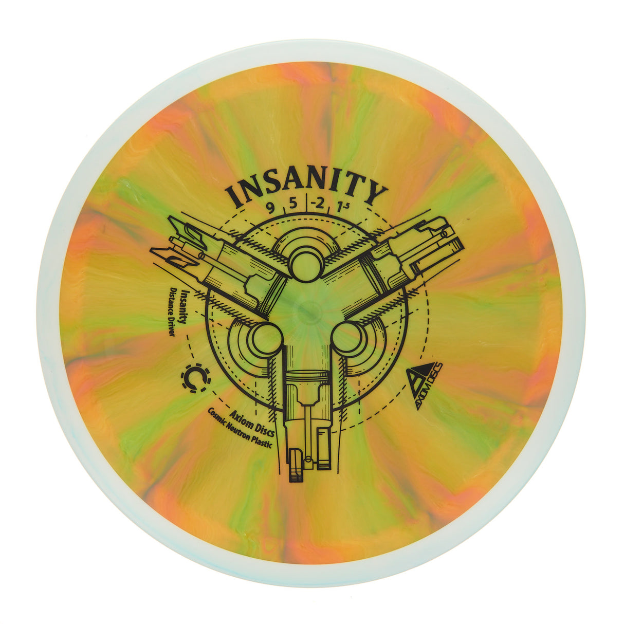 Axiom Insanity - Cosmic Neutron 157g | Style 0002 – TreeMagnets Disc Golf