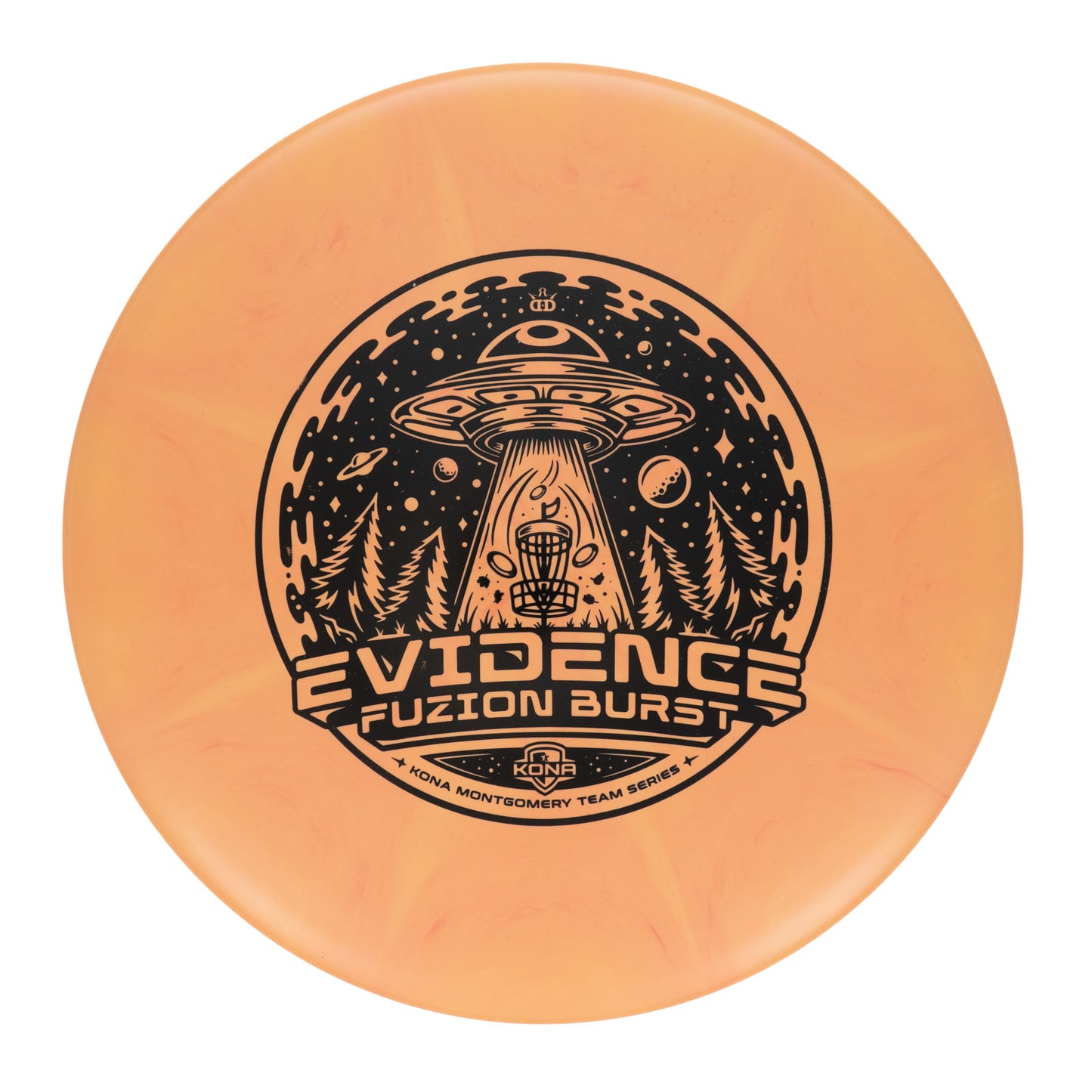 Dynamic Discs Evidence - 2023 Kona Montgomery Team Series Fuzion Burst 177g | Style 0001