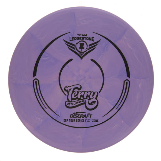 Discraft Zone - Tour Series Team Ledgestone Terry Rothlisberger ESP FLX Swirl 173g | Style 0001